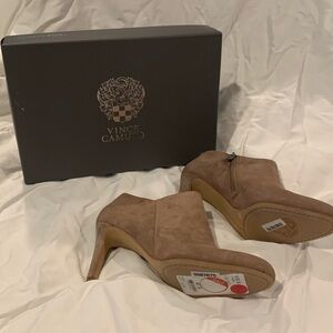 Vince Camuto suede ankle boots